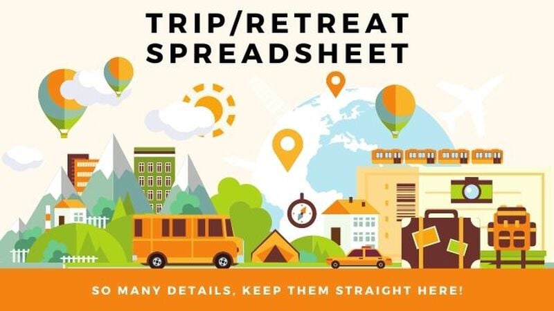 TripRetreat Spreadsheet